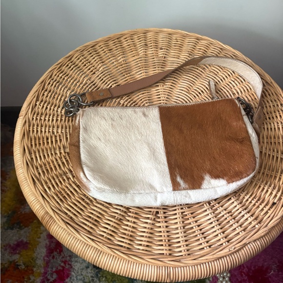 Free People Handbags - Free People Calf Hair Two-Tone Handbag